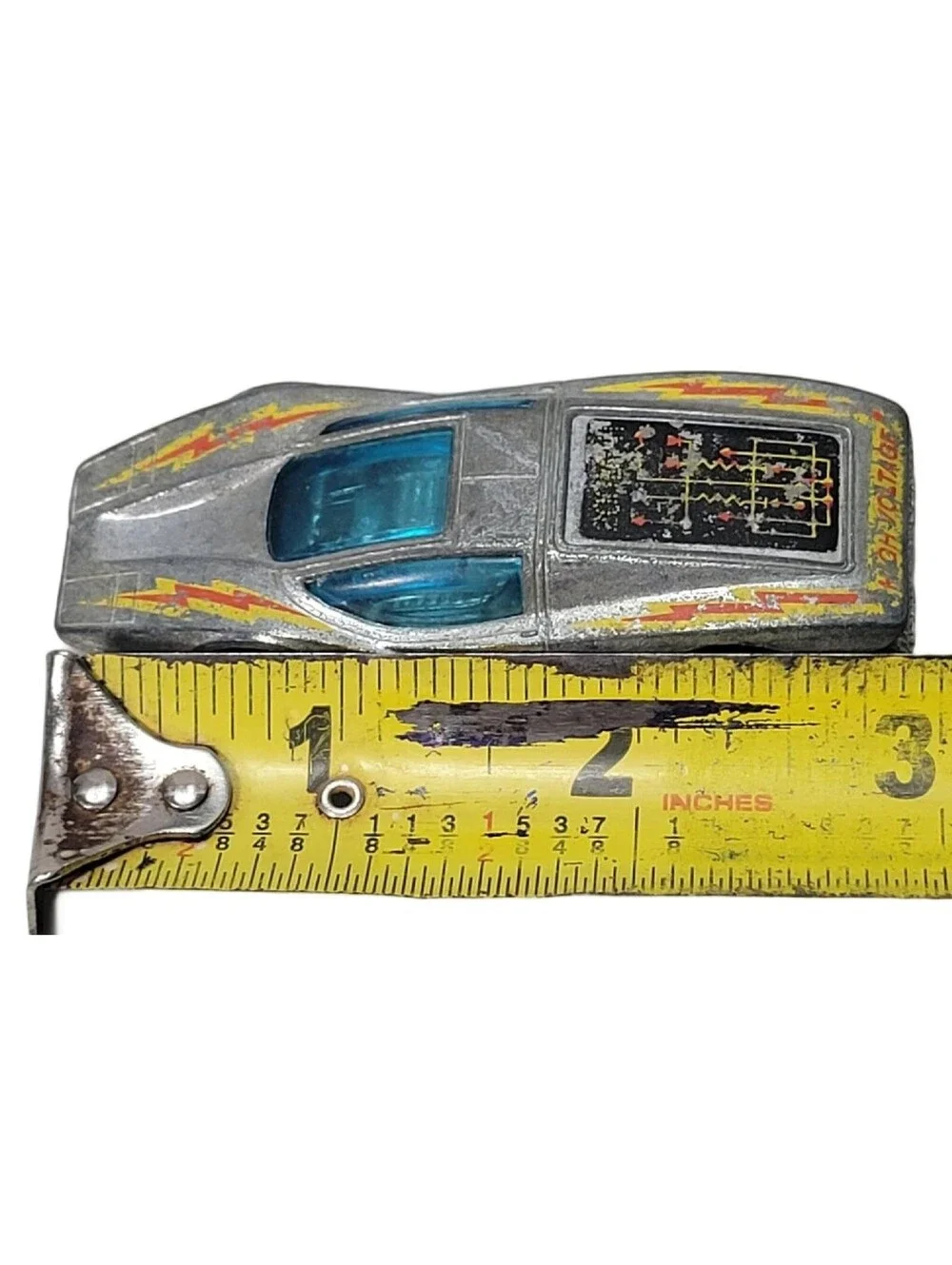 HOT WHEELS REDLINES SUPER CHROMES LARGE CHARGE FUTURISTIC ELECTRIC CAR HONG KONG